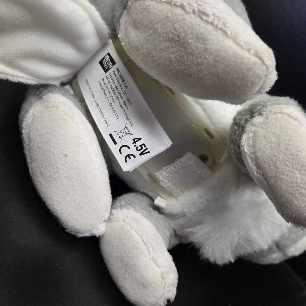 Bunny‎ Rabbit Toy IMC Toys Club Petz Betsy Plush Rabbit Works Hops Speaks TESTED